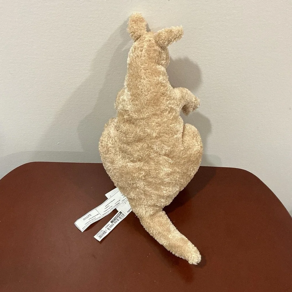 IKEA Kangaroo Mom Baby Joey Retired Plush Toy KLAPPAR KÄNGURU Stuffed Animal 22
